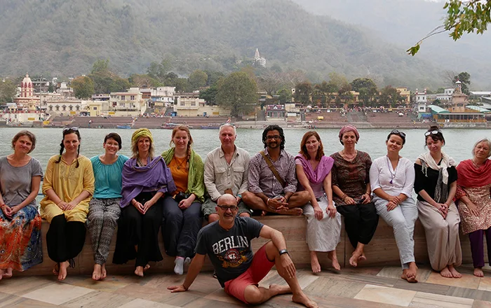 Yoga am Ganges